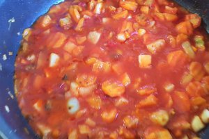Ciorba de ardei umpluti cu carne de vacuta
