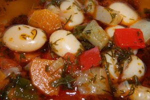 Ciorba primavaratica de fasole boabe