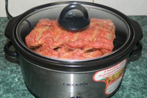 Coaste afumate la slow cooker Crock-Pot