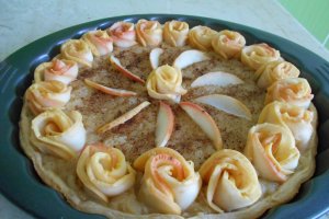 Desert tarta normanda cu mere