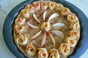 Desert tarta normanda cu mere