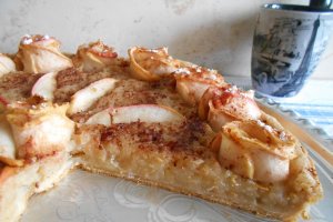 Desert tarta normanda cu mere