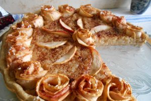 Desert tarta normanda cu mere