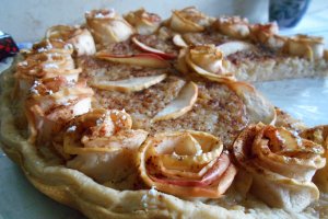 Desert tarta normanda cu mere