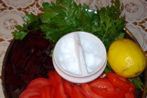 Ciorbita de legume cu scarita afumata