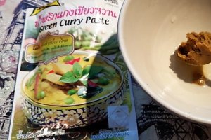 Mancarica de porc cu curry verde si ciuperci