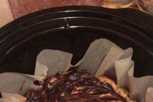 Cheesecake cu ciocolata la Slow Cooker Crock-Pot 4.7L Digital