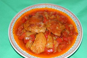 Tocanita de pui cu ardei