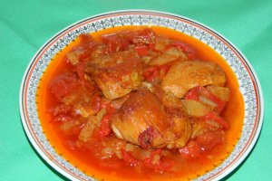 Tocanita de pui cu ardei