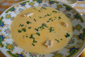 Ciorba radauteana, cu piept de pui