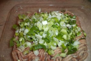 Chiftelute in bacon