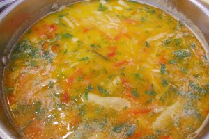 Ciorba din legume de vara dreasa cu iaurt