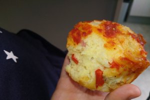 Pizza in forme de briose