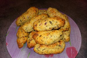 Batoane din piept de pui cu cartof dulce si morcovi