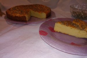 Placinta cu iaurt si seminte