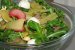 Salata cu fasole galbena pastai, rubarba, migdale si rucola-4