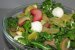 Salata cu fasole galbena pastai, rubarba, migdale si rucola-5