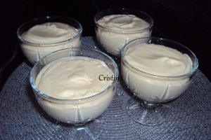 Desert mousse de caramel