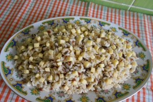 Garnitura de orez Panzani, cu unt si cascaval