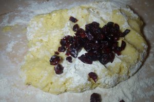 Biscuiti fragezi cu merisoare