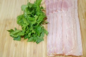 Supa crema de cartofi cu bacon afumat