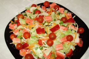 Salata cu "palitos de mar"