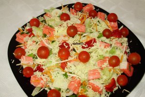 Salata cu "palitos de mar"