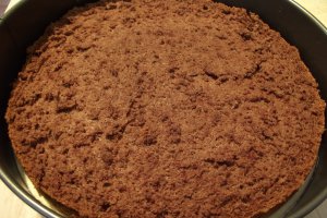 Desert tort cu crema de ciocolata alba si afine - 7 ani de bucataras