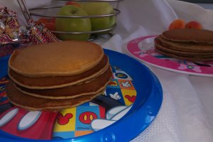 Mini-clatite cu cereale pentru bebelusi