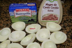 Oua umplute(golurile spaniei)