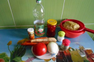 Pulpe de pui la gratar cu varza murata, calita