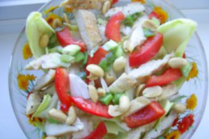 Salata de pui cu andive