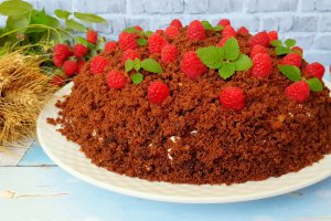 Musuroi de cartita cu zmeura