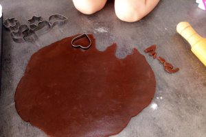 Biscuiti fragezi cu cacao