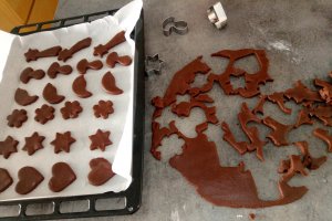 Biscuiti fragezi cu cacao