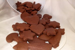 Biscuiti fragezi cu cacao