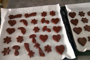Biscuiti fragezi cu cacao