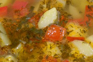 Ciorba de legume cu dovlecel