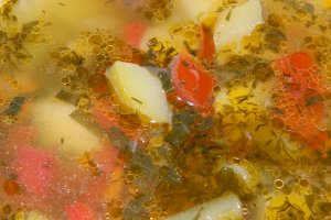 Ciorba de legume cu dovlecel