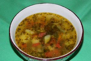Ciorba de legume cu dovlecel
