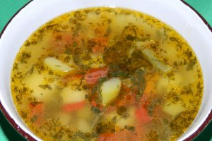 Ciorba de legume cu dovlecel
