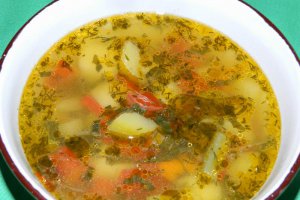 Ciorba de legume cu dovlecel