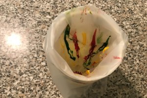 Bezele de casa rasucite si colorate