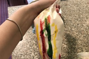 Bezele de casa rasucite si colorate