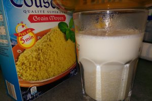 Couscous cu banana si prune