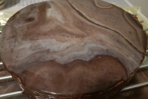 Desert tort de ciocolata si zmeura