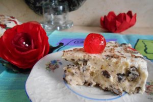 Desert tort inimioara, din inghetata de vanilie si ciocolata - Reteta nr. 600