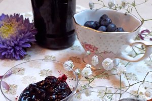 Gem de afine cu indulcitor
