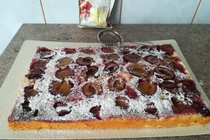 Desert prajitura cu prune
