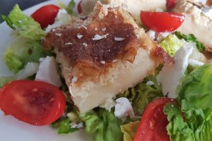 Budinca sarata algeriana cu faina de naut /Karantica